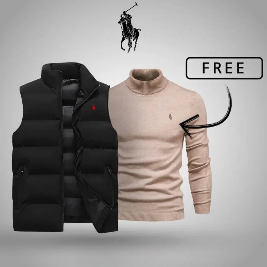 Stile e Comfort Premium – Ottieni il tuo gilet + maglione GRATIS oggi stesso