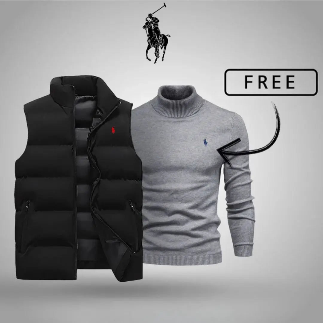 Stile e Comfort Premium – Ottieni il tuo gilet + maglione GRATIS oggi stesso